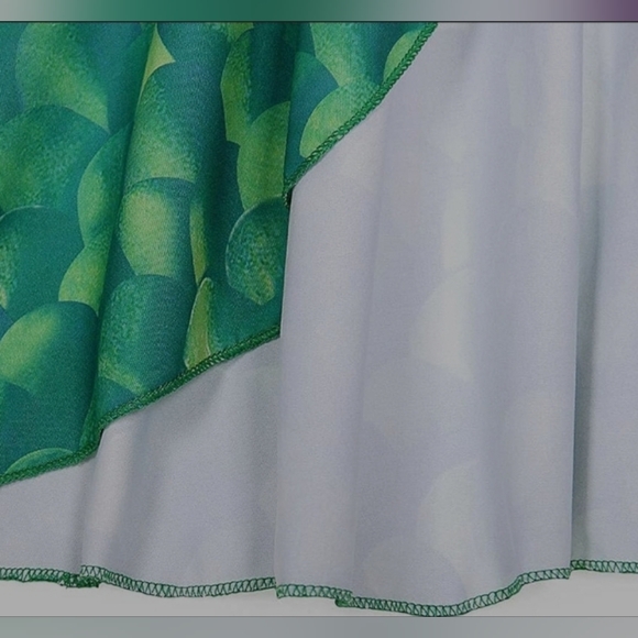 MAL Descendants hi-low dress gown Halloween COSTUME 9 10 12 14 16 - Picture 7 of 12